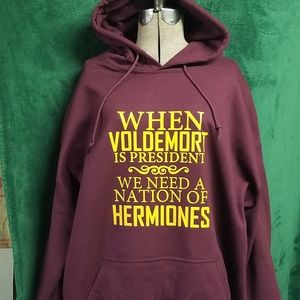 Custom made Vinyl Cut Hoodie - Harry Potter theme